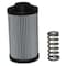 Main Filter Hydraulic Filter, replaces SOFIMA HYDRAULICS TE40FV1, Return Line, 25 micron, Outside-In MF0062297 - alternate 2